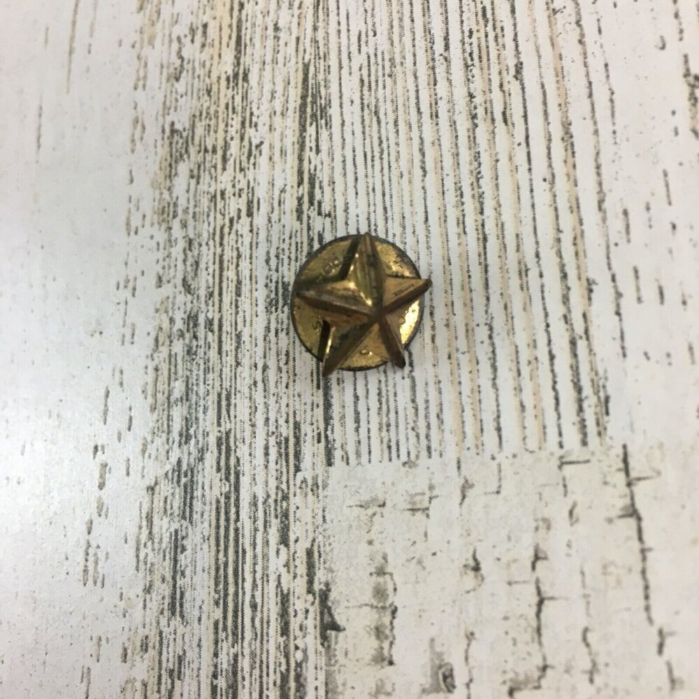 Cub Scout Tenure Service Star Pin Back Metal Pin BOY SCOUTS OF AMERICA Vtg 1960s
